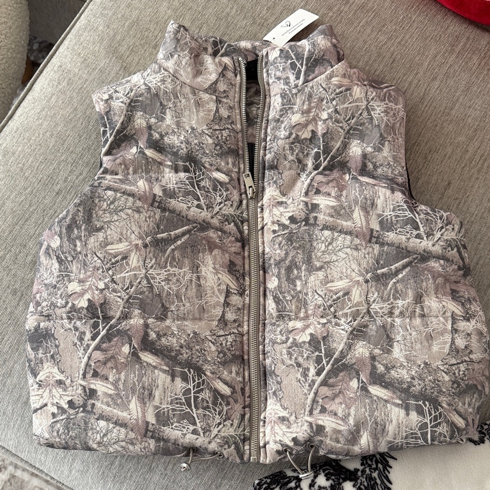 Windsor Olive Patterned Vest
